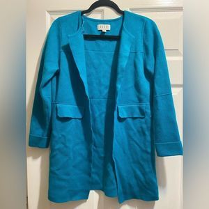 ELLE Open Front Long Knit Cardigan Sweater